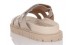 Sante off white δερμάτινο flat με βέλκρο 23-160 Νέες Αφίξεις